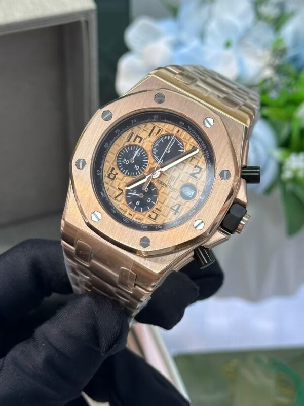 AUDEMARS PIGUET ROYAL OAK Black dial Offshore Series Three-eye timing - 图片 6